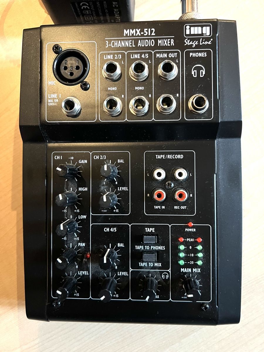 Monacor Platines de mixage: Mischpult Mixer MMX 512 – D'occasion à Opfikon par lsp01 2