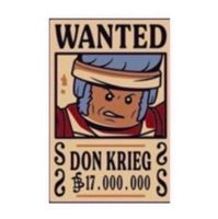 26603pb535 Don Krieg Wanted Poster One Piece LEGO (NEU)