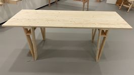 Table rectangulaire en bois neuve - Enzo Mari / MBAL