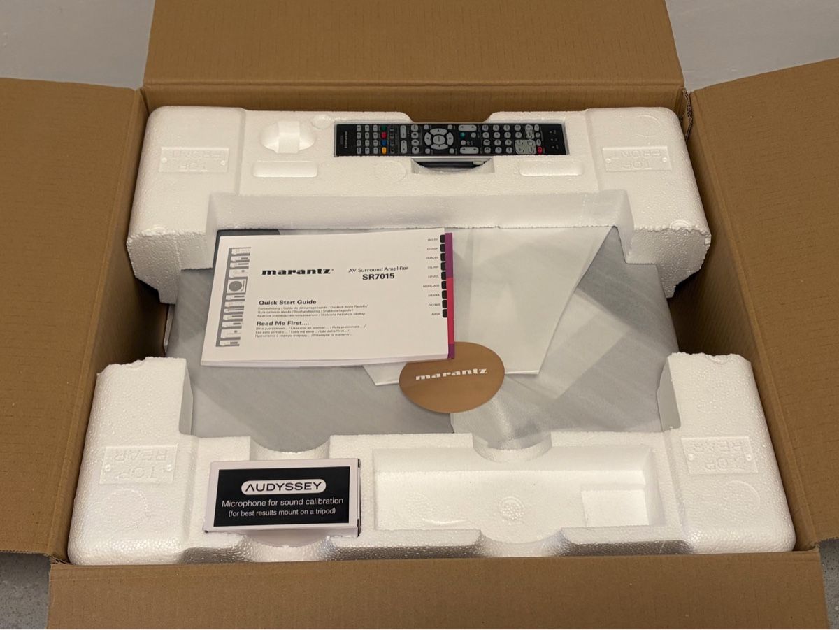 Marantz Ricevitori:  AV Receiver Marantz SR7015, schwarz – Nuovo (secondo la descrizione) da Wilen b. Wil venduto da carpediem25 3