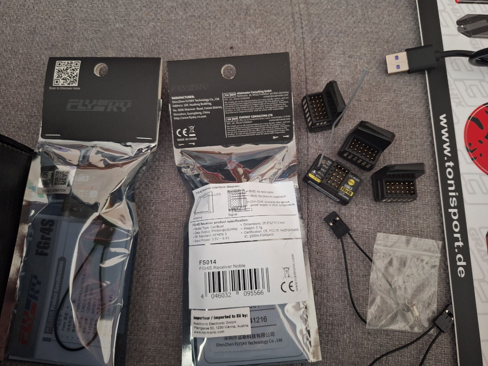 Commande à distance: Flysky Noble NB4+ – D'occasion à Mattstetten par Sabea 3