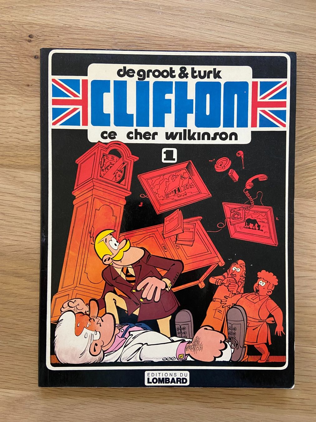 Fumetti: CLIFTON / TOME 1 / CE CHER WILKINSON (EO – Usato da Corcelles-près-Payerne venduto da 1562Comics