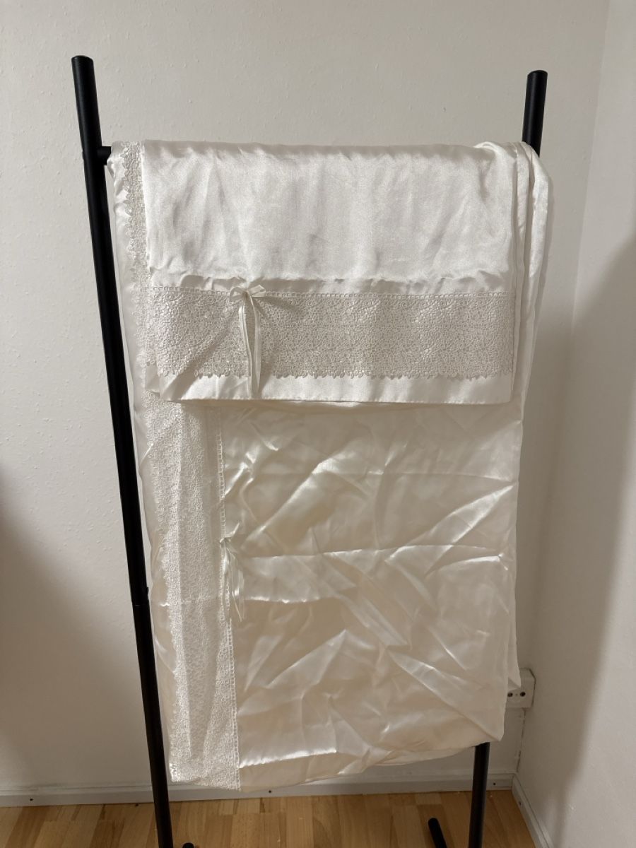 Bettwäsche: Bettwsche Karaca Home 100 Polyester weiss neuwertig – Neu (gemäss Beschreibung) aus Netstal von Oezi88