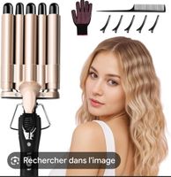 Fer à onduler professionnel, effet wavy rapide et facile