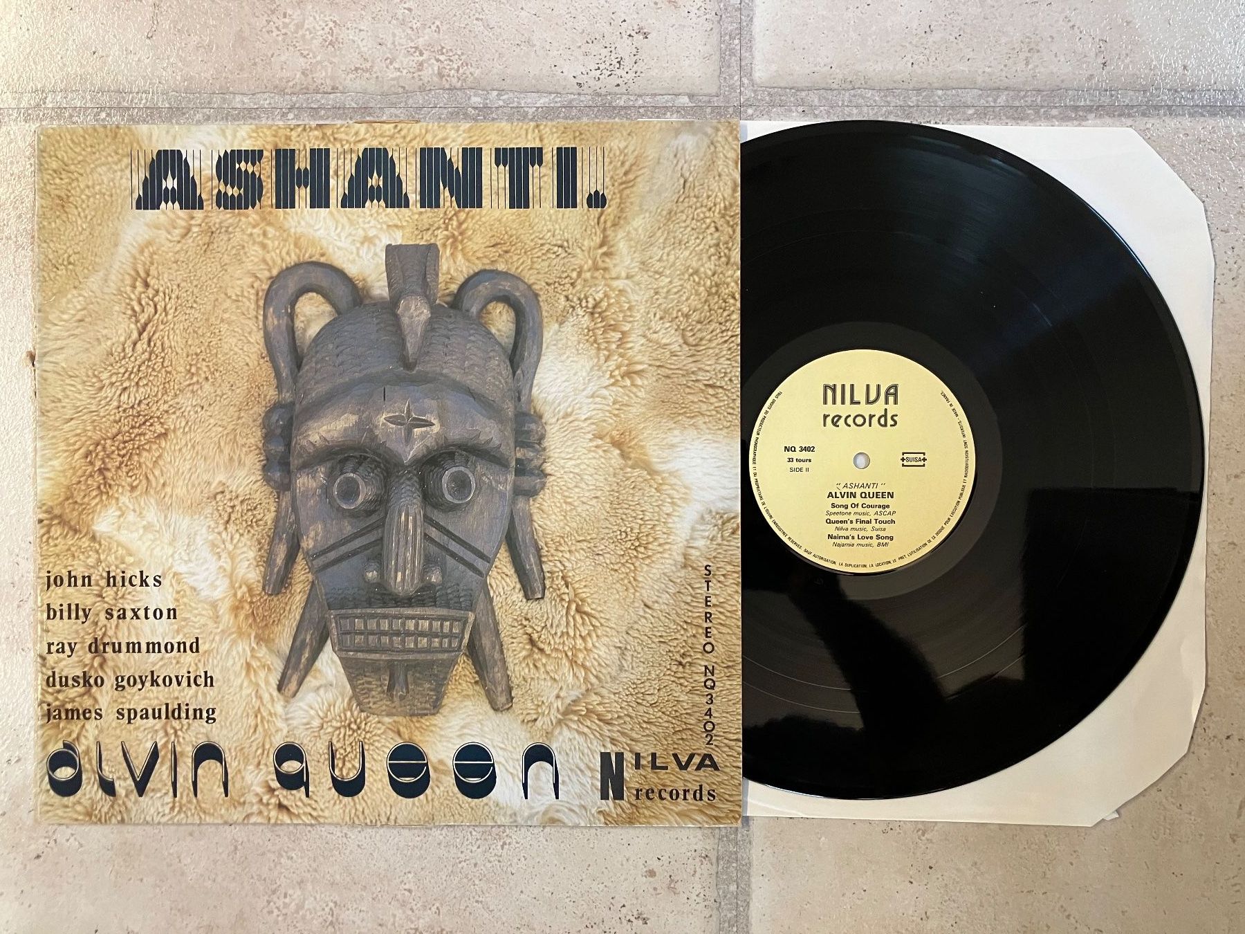 Schallplatten: Alvin Queen - Ashanti, LP Jazz – Gebraucht aus Widen von DexterGordon