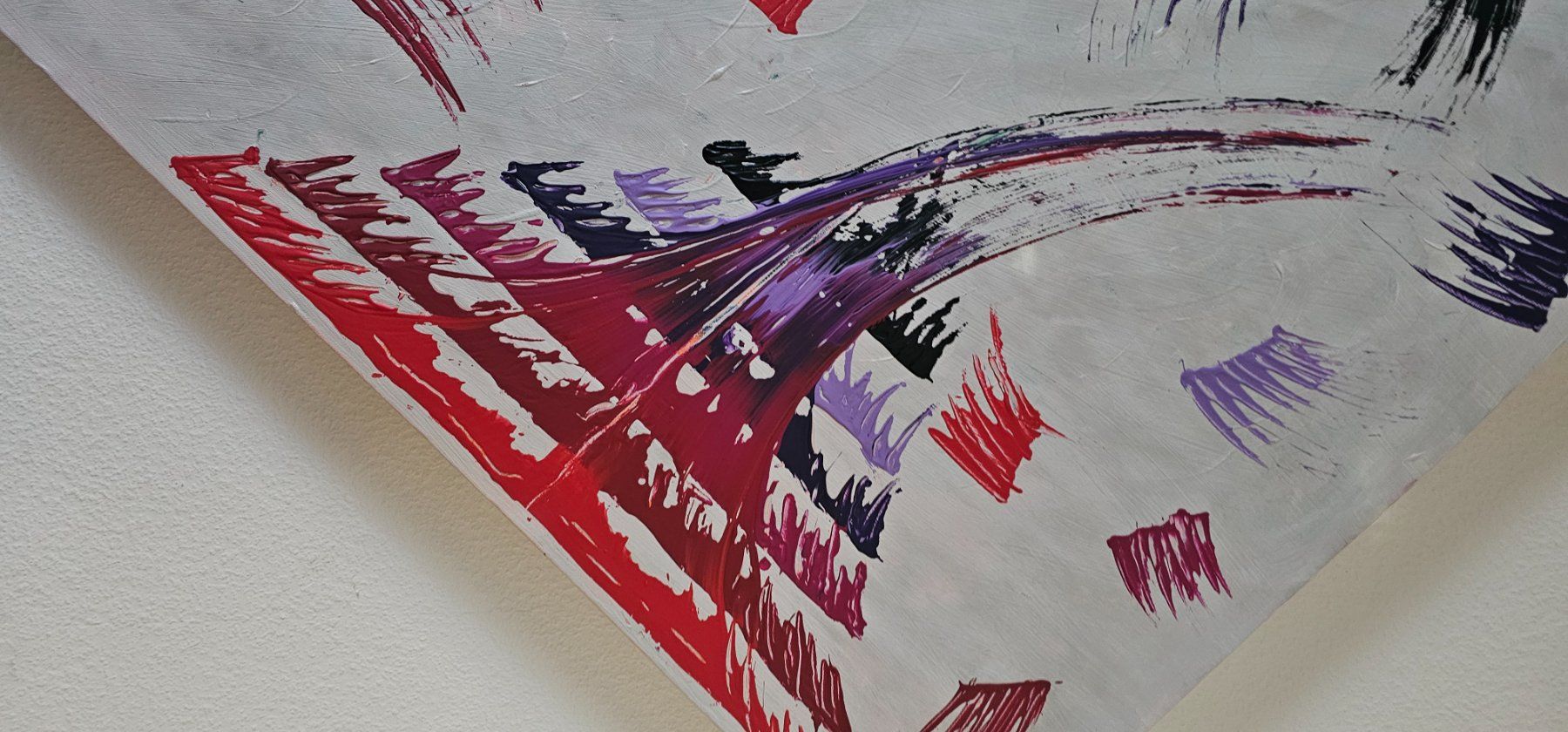 Dipinti: Doppelfarbe Acryl auf Leinwand – Usato da Küssnacht am Rigi venduto da Muerschel 1