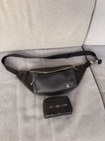 Calvin Klein Jeans Bauchtasche und Portemonnaie schwarz