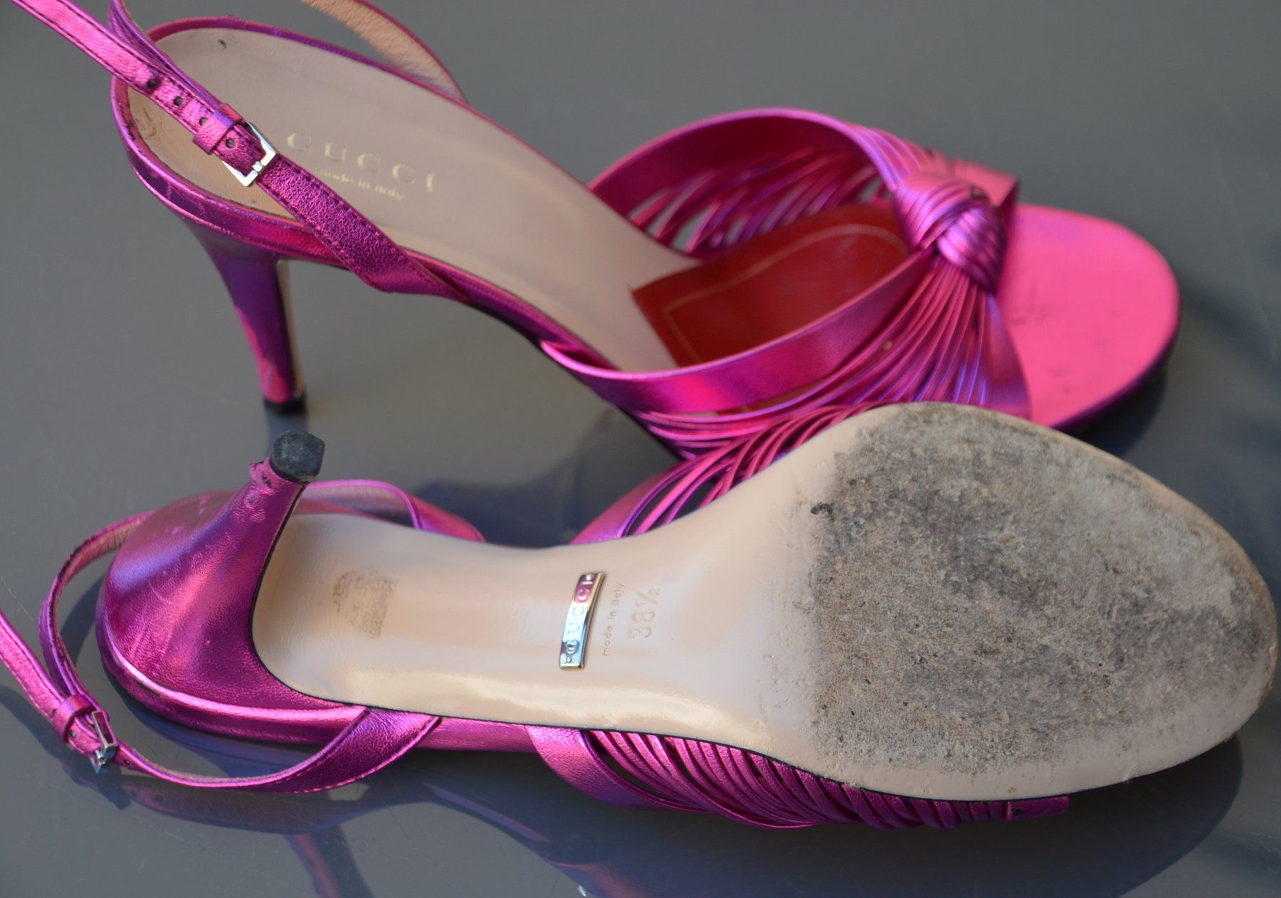 Casadei Scarpe da donna: Gucci  Sandalen / sandales . 38,5 – Usato da Collonges venduto da arashee 7