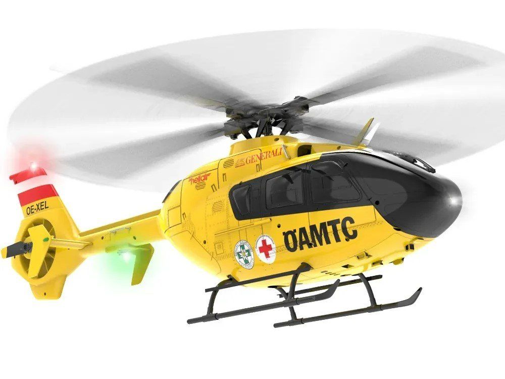 Modellismo RC: Scale Helicopter EC135 ÖAMTC - 6-Achs Gyro - RTF-Set – Nuovo e nell'imballaggio originale da Entlebuch venduto da Hebu 1