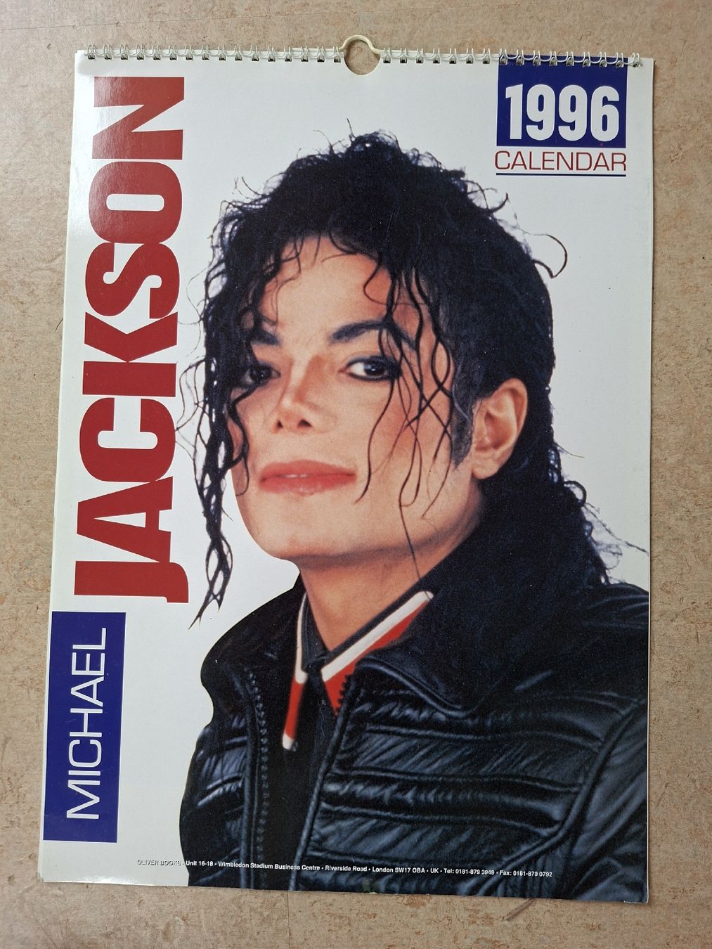 Calendari: Michael Jackson Kalender 1996  – Usato da Klingnau venduto da vollmond36