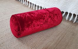 Neue Kissenhülle Samt 27 x 60 cm