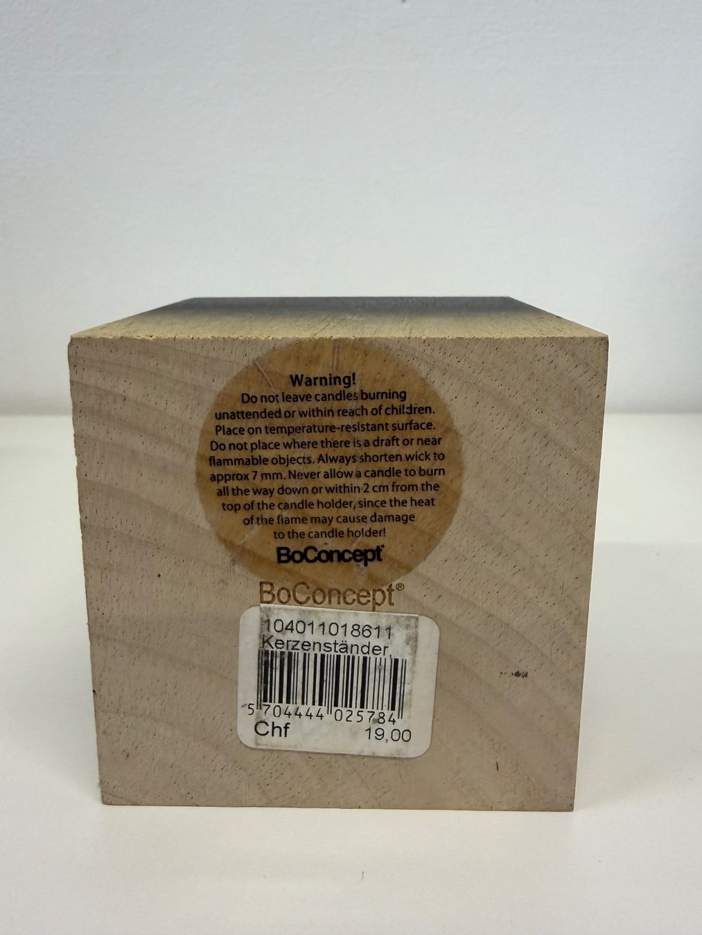 Portacandele: Kerzenständer aus Holz von BoConcept – Nuovo (secondo la descrizione) da Rotkreuz venduto da advatec 3