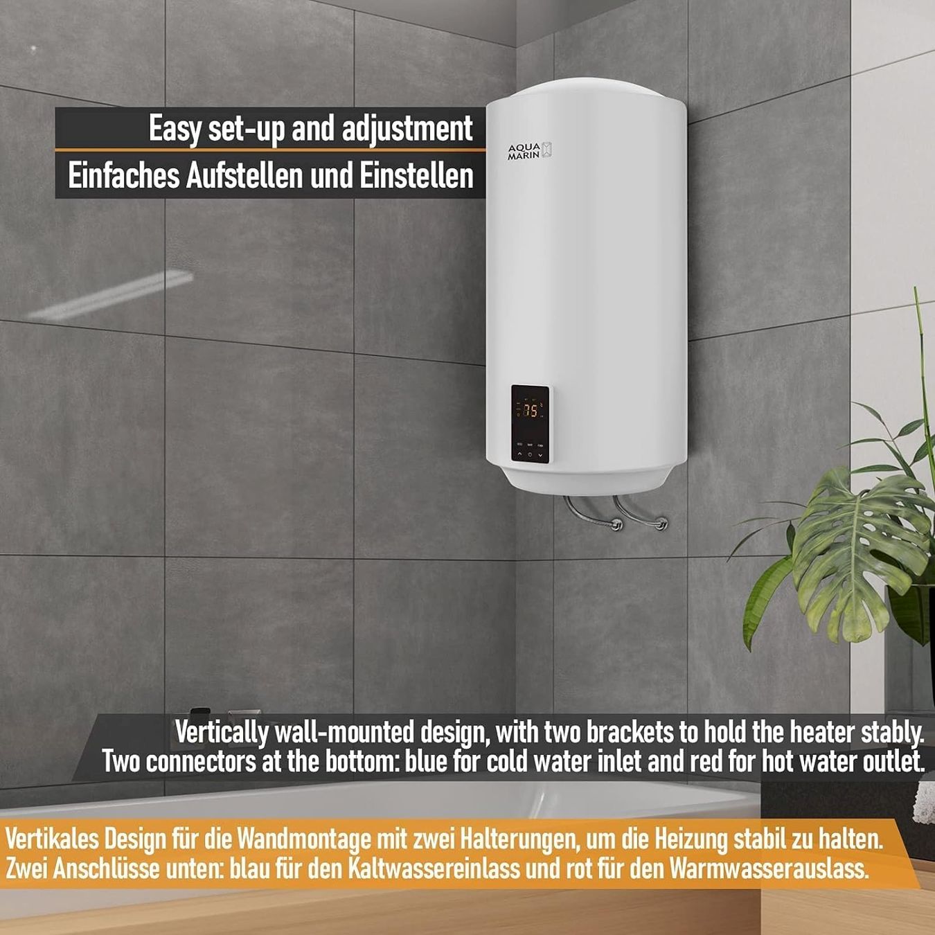 Installations sanitaires: Elektro SMART Warmwasserspeicher 50L – Neuf avec emballage d'origine à Bottighofen par zaap 4