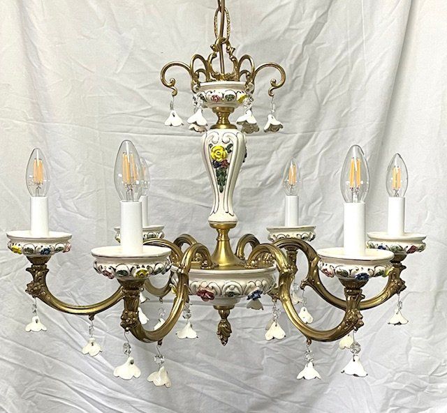 Lampadari & plafoniere: Kronleuchter 6-armig – Usato da Oberrieden venduto da Ket25