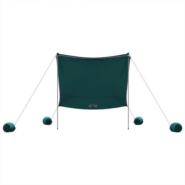 Ombrelloni: Auvent de plage avec ancres de sable vert 214x236 cm  – Nuovo e nell'imballaggio originale da Palézieux venduto da bantouklan1 3