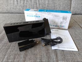 Mesqool CR1001F LED-Projektionswecker – Blaue Projektion