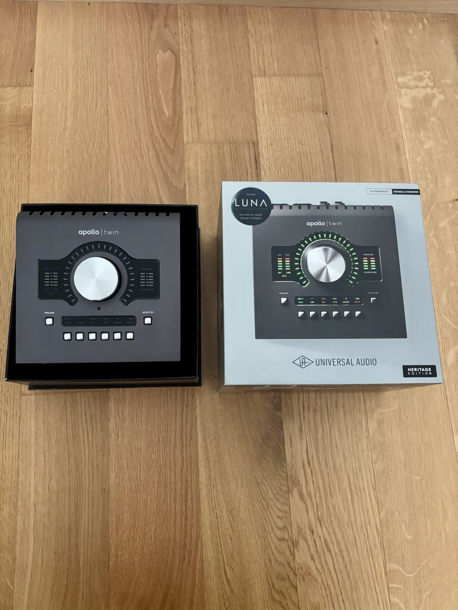Aufnahmegeräte: Universal Audio Apollo Twin MkII Heritage Edition – Neu (gemäss Beschreibung) aus Lenzburg von aur_by7n