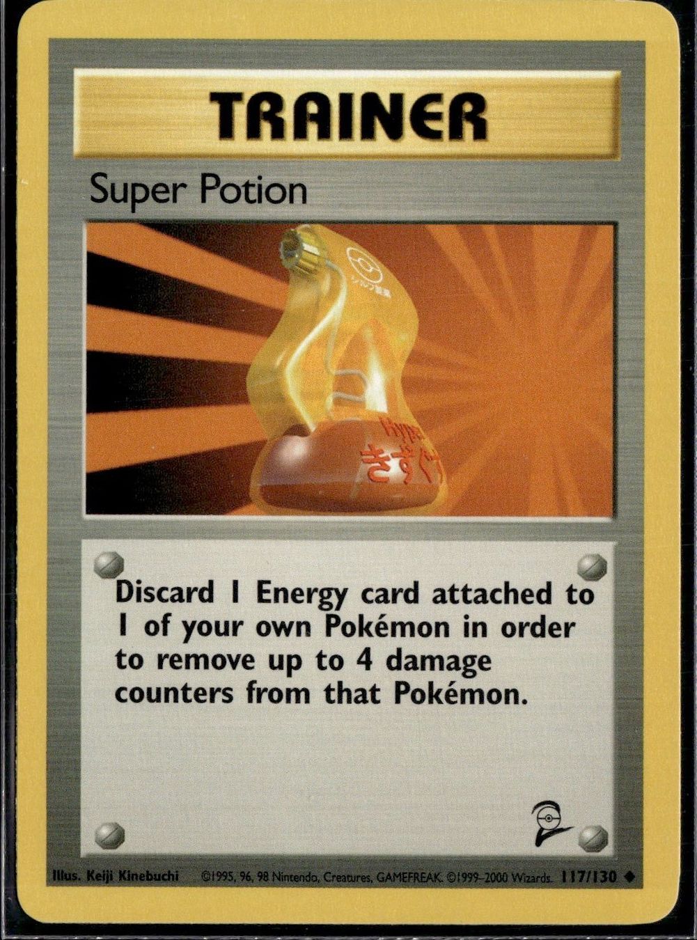 Pokémon Carte collezionabili: Super Potion 117/130 Base Set 2 Pokemon – Usato da Zürich venduto da pokemon_cards
