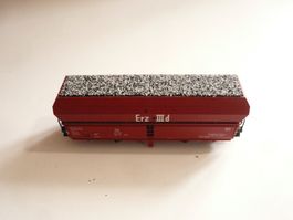 H0 KIES ODER KOHLE  LADUNG ZU FLEISCHMANN KIES WAGEN DC
