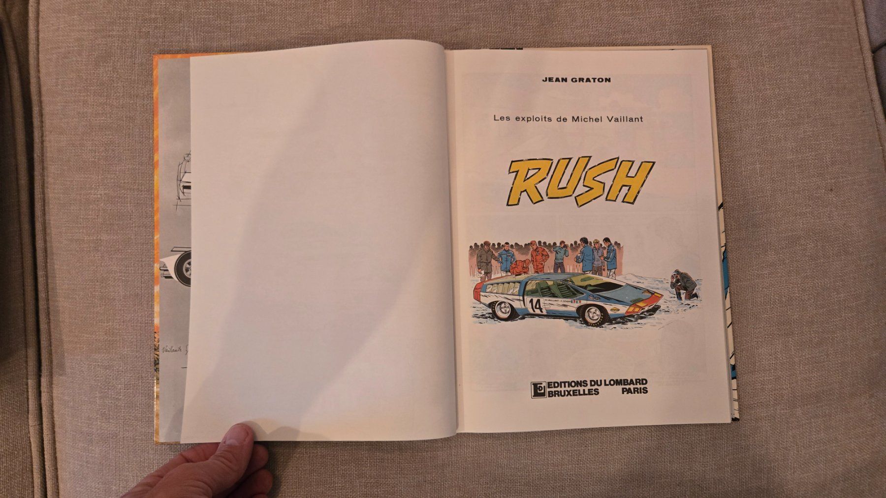 Comics: Michel Vaillant N°22 - Rush – Gebraucht aus Crémines von Blakedrake 4