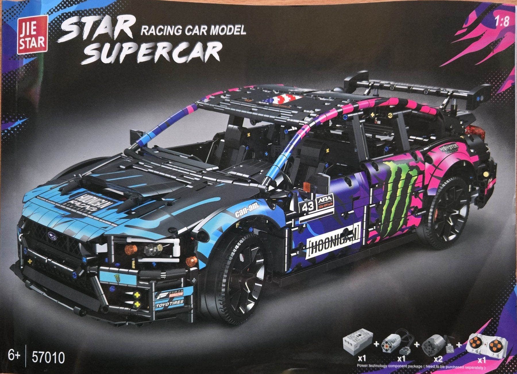 Lego Kit di costruzioni: JIESTAR 57010 Subaru STI Supercar – Usato da Ittigen venduto da Mrdoubleg 1