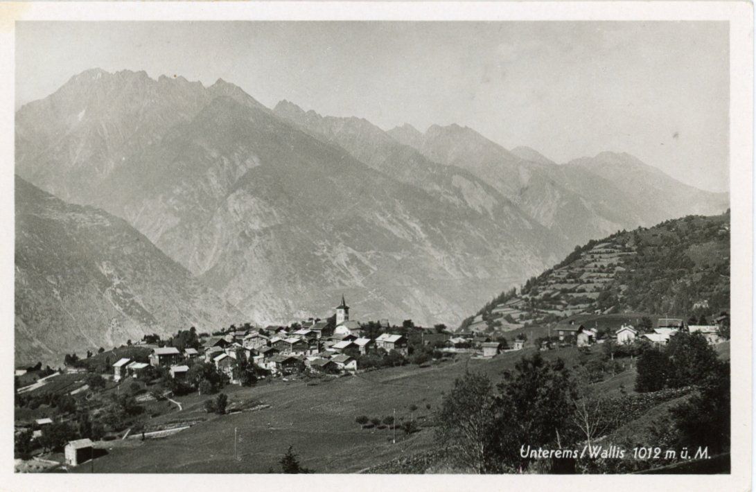Cartoline postali: Unterems   VS  -    4  diverse Ansichtskarten – Usato da Brig venduto da Valcards54 1