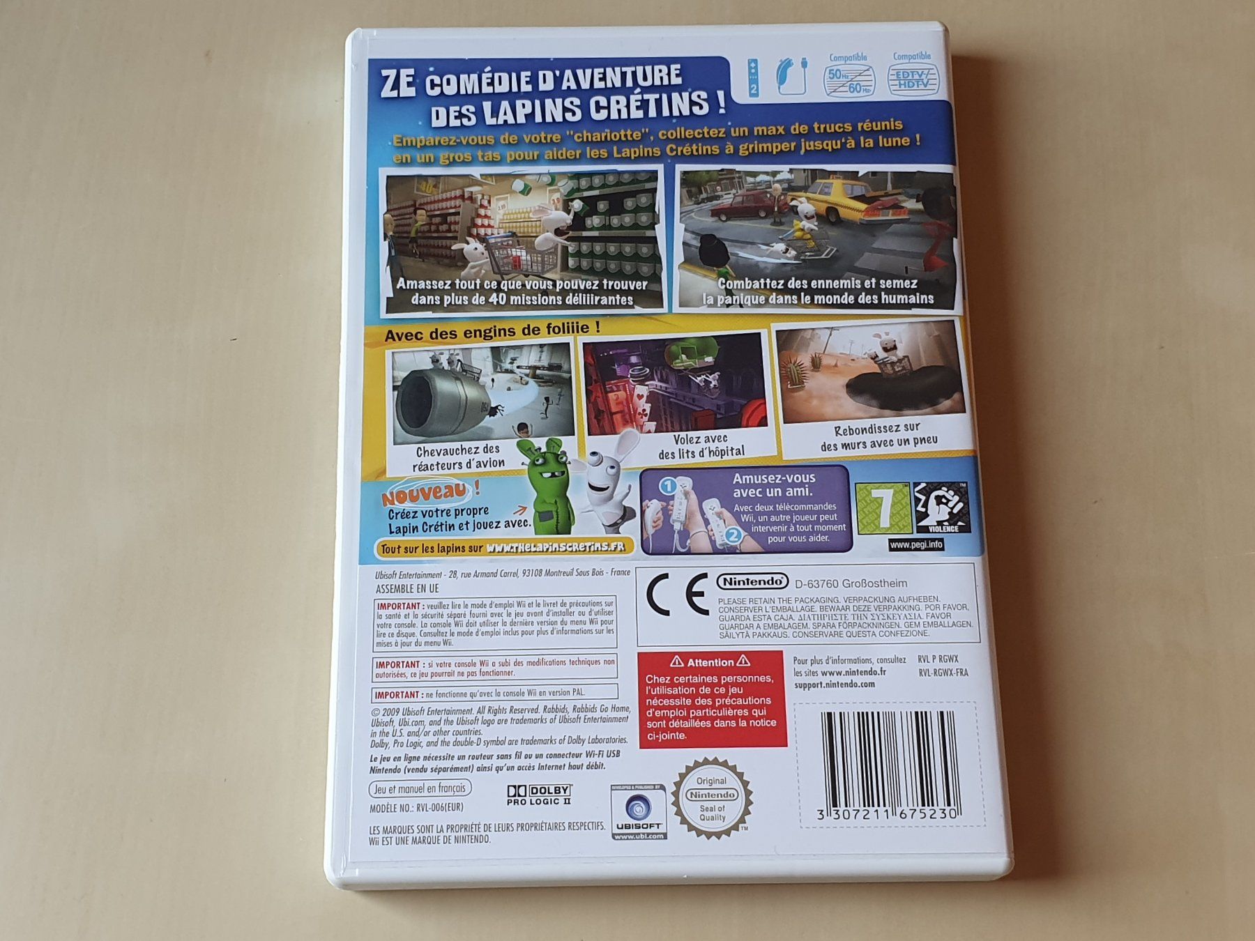 Nintendo Spiele: The Lapins Cretins La Grosse Adventure – Gebraucht aus Stansstad von collectorsshop 1