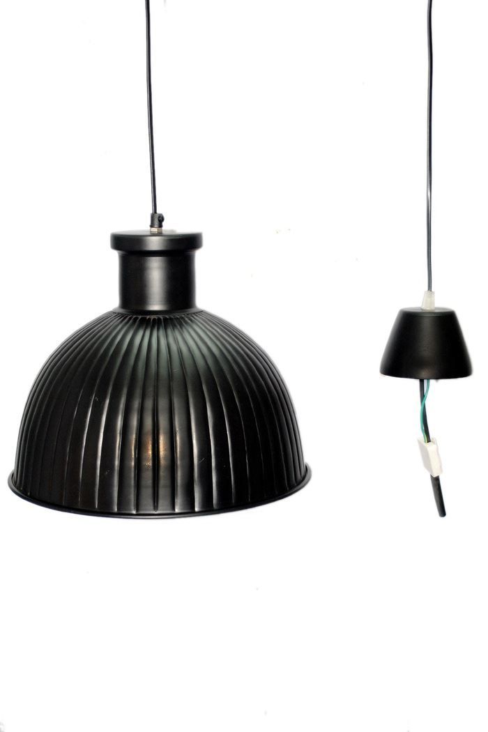Kronleuchter & Deckenlampen: Industrielampe Metall schwarz silber – Neu und originalverpackt aus Bottighofen von traumlampen 2