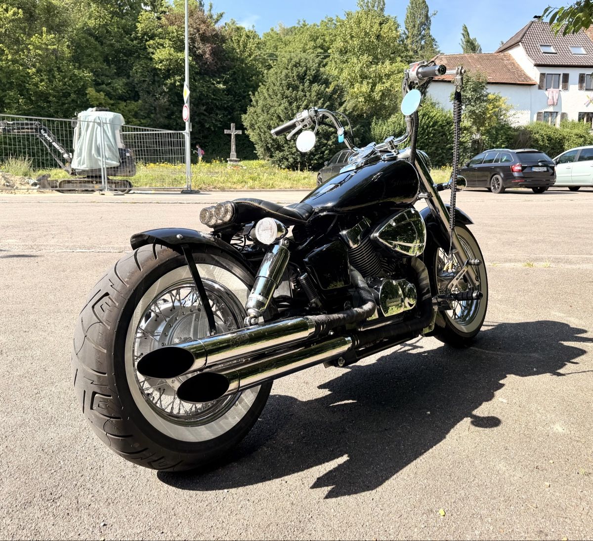 Honda Chopper: Honda Shadow VT750C Bobber Umbau – Usato da Eschenz venduto da Malex1 2