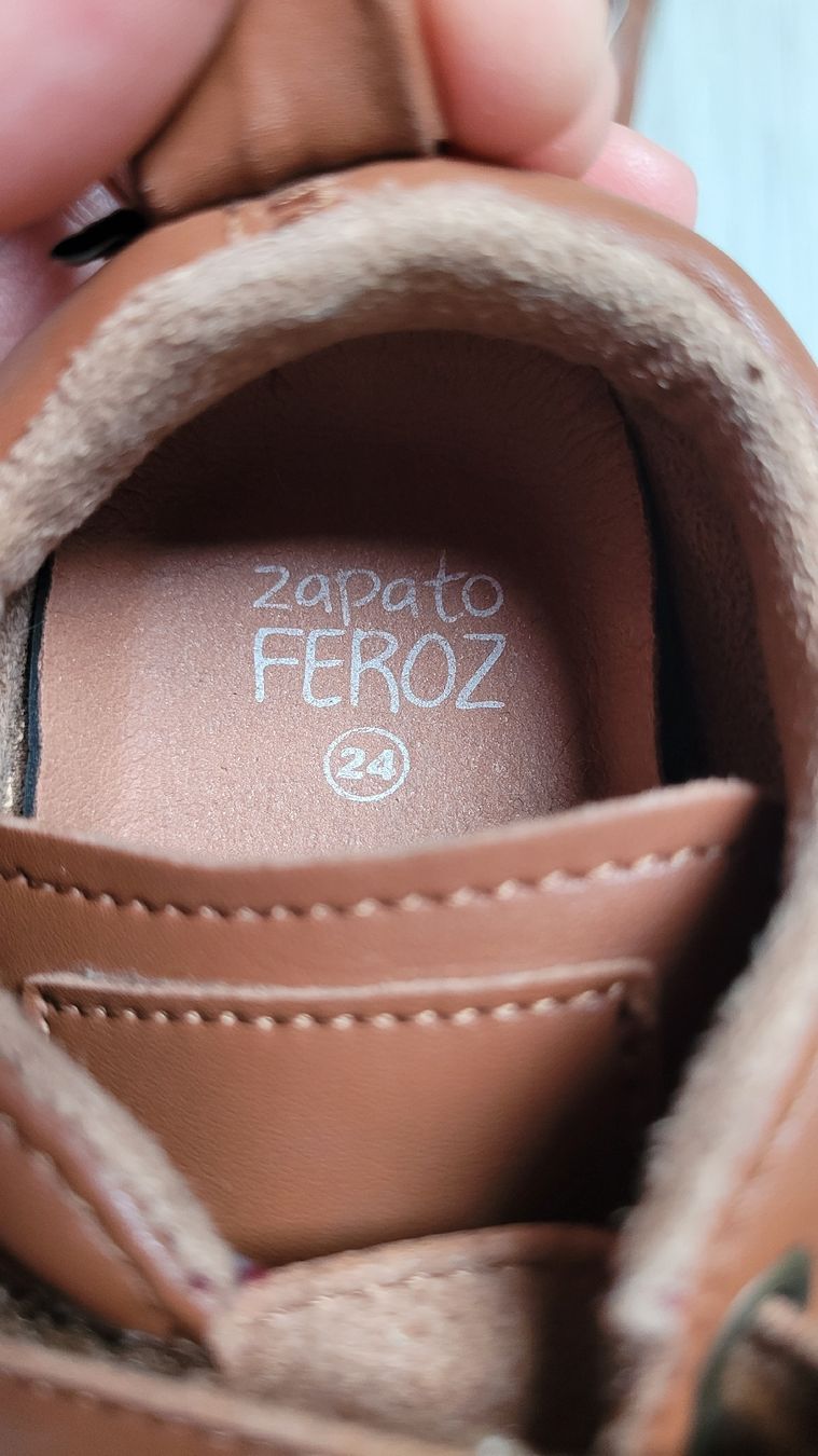 Scarpe per ragazzi: Chaussures ZAPATO FEROZ, Taille 24 – Usato da Moudon venduto da elsa010 2