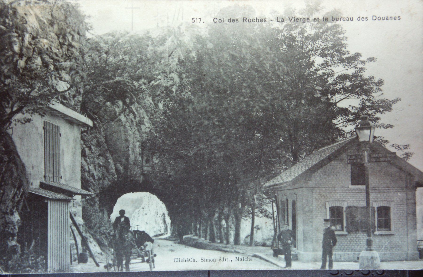 Cartoline postali: Ancienne douane du col des roches – Usato da Le Locle venduto da Roger46