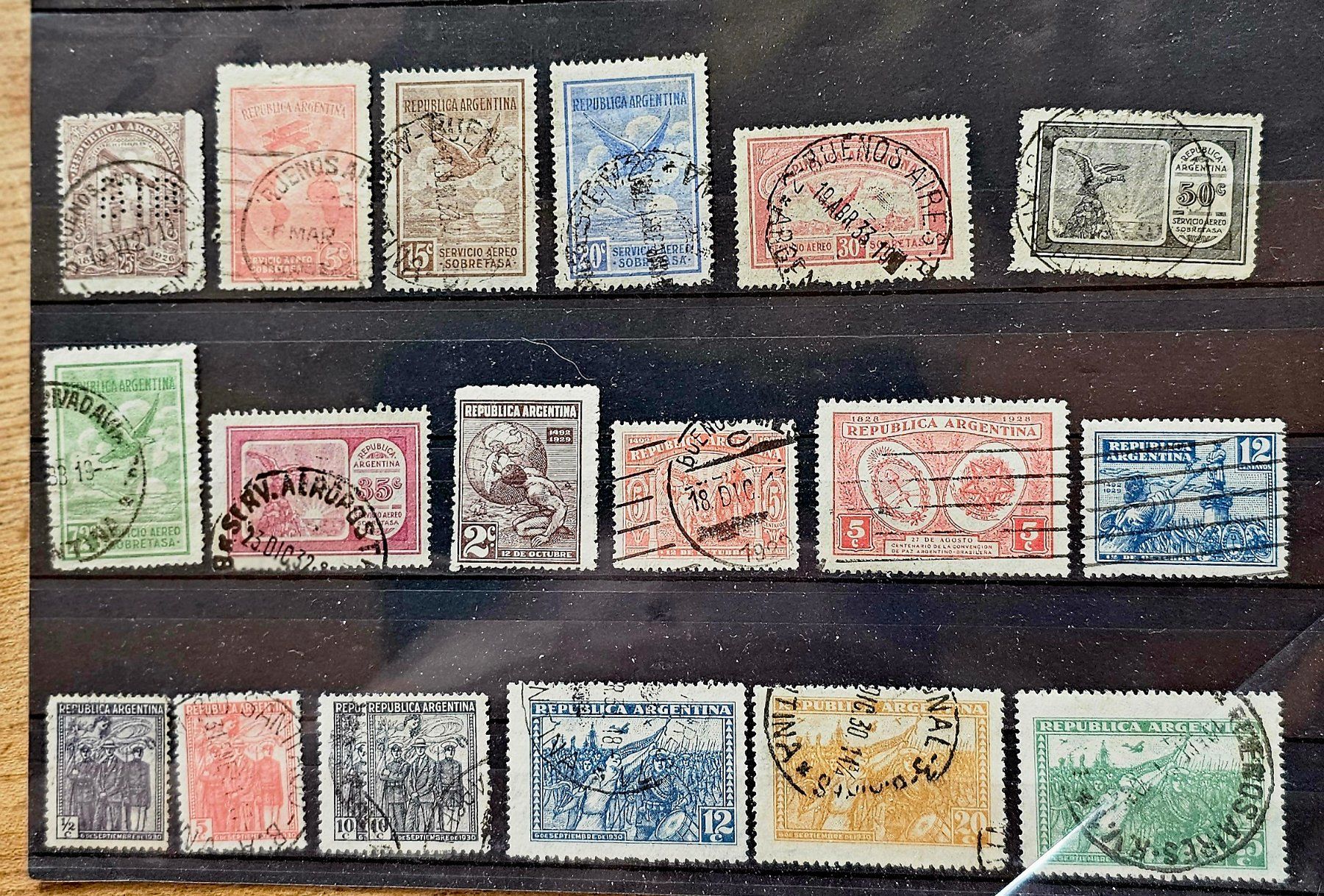 Alle Briefmarken: ARGENTINIEN alte Briefmarken – Gebraucht aus Les Valettes von Nuba1