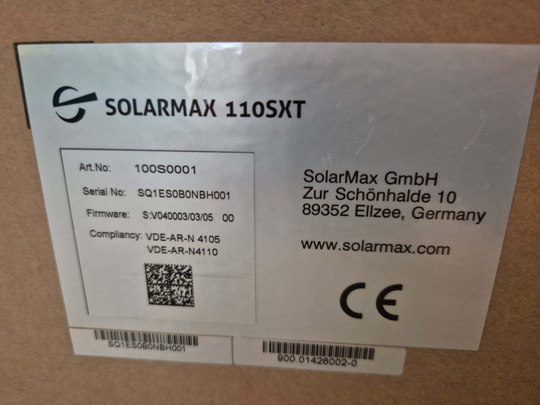 Inverter: Solarmax – Nuovo e nell'imballaggio originale da Stein AR venduto da Bienli4 4