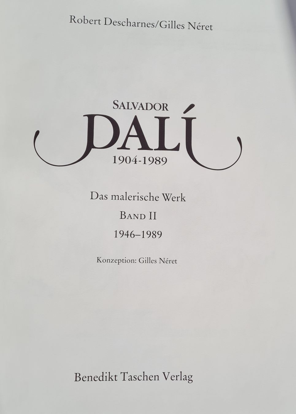 Libri: DALI Das malerische Werk – Nuovo (secondo la descrizione) da Ersigen venduto da Sprossi 3