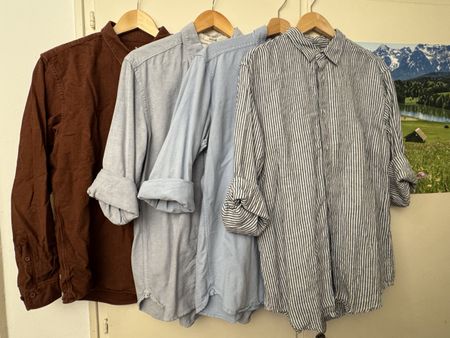Kleiderpaket – 4 Hemden, Grösse M