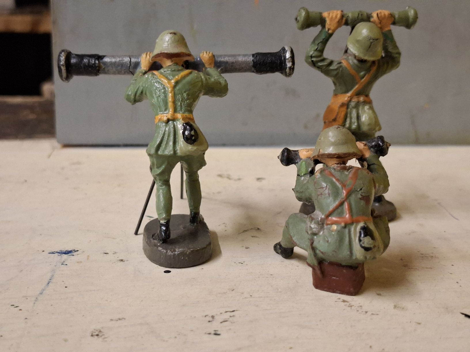 Giocattoli: 3 Observateurs d'artillerie differents – Usato da Monthey venduto da Jmbois 3