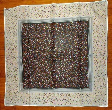 Schöner Schal / Halstuch / Foulard, BW Cotton / RENARD