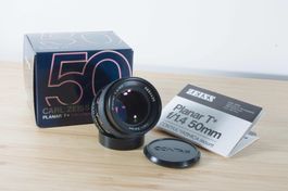 CARL ZEISS PLANAR 50mm f/1.4 T*  (MMJ)