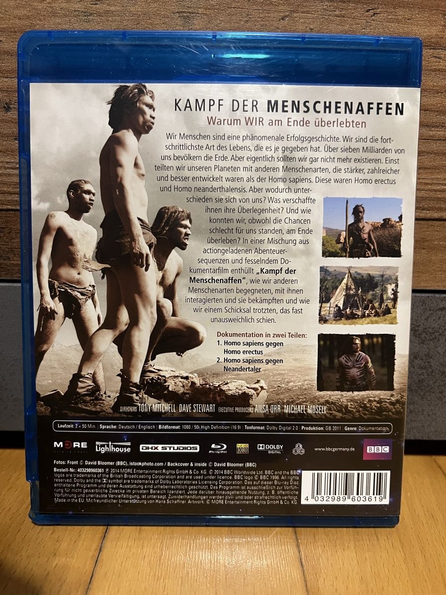 Tutti i DVDs: Kampf der Menschenaffen – Usato da Aadorf venduto da Schwarzschlumpf1972 1