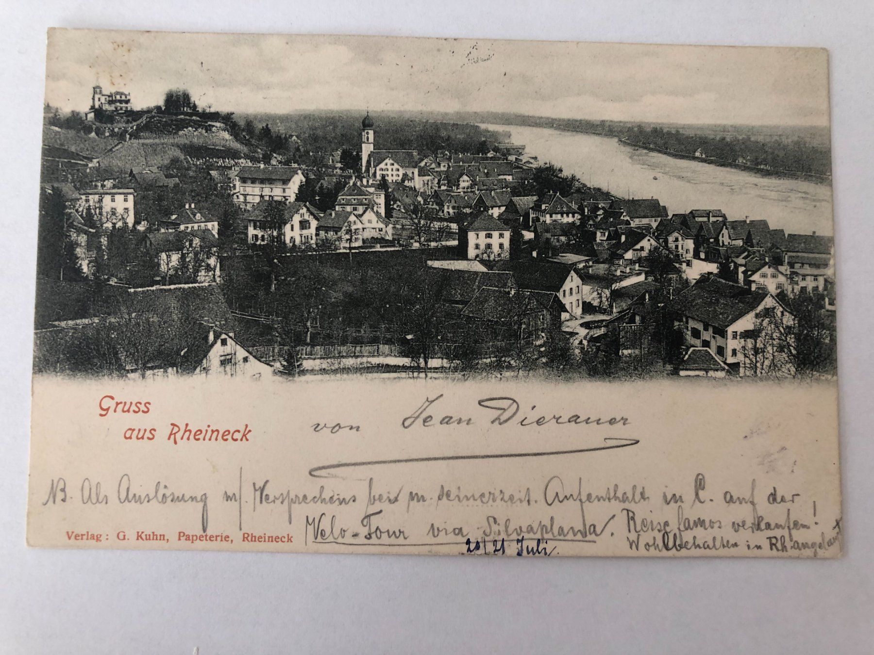 Cartes postales: Gruss aus Rheineck 1900 – D'occasion à Pfäffikon ZH par Waltoversand