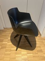 2 x MDF Italia Flow Slim Armchair mit Metallgestell