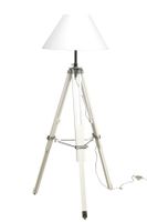 Vintage Tripod Stehlampe weiss - AKTION