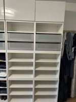 IKEA Pax wardrobe unit white with drawers and shelves
