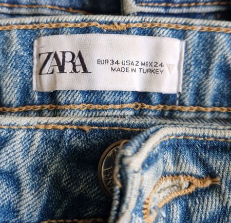 Zara Schlaghose Jeans, Gr. 34, guter getragener Zustand