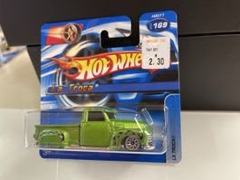 Hot Wheels La Troca, gruen, neu in OVP, Sammlerstück!