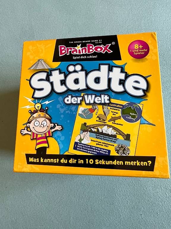 Giochi: Brain Box Städte der Welt  – Usato da Zürich venduto da Azzurro6
