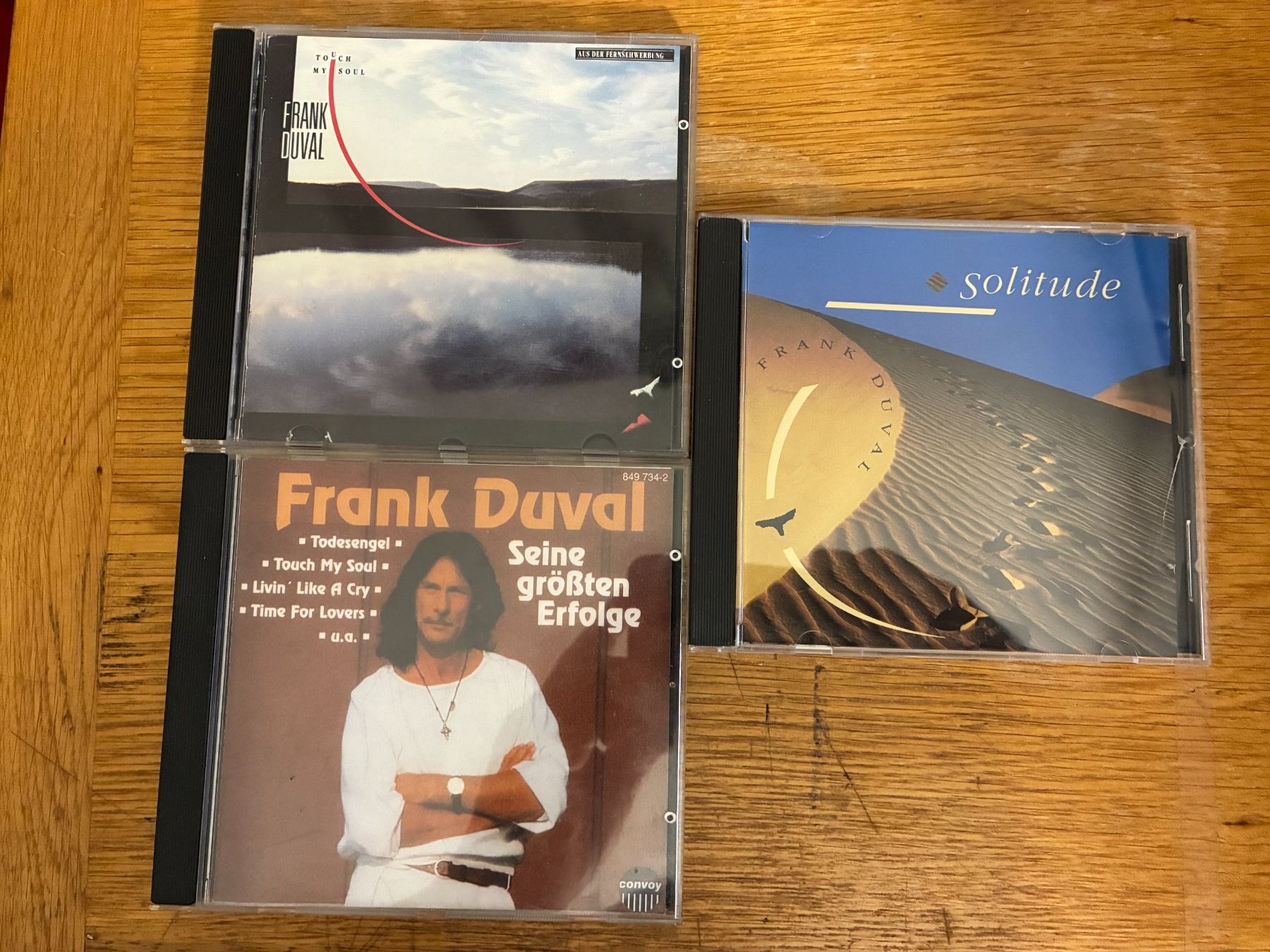 CD: Lot de 3 CD de Frank Duval (CD) – Usato da Vevey venduto da zecollector