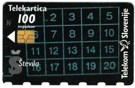 Telefonkarte Slowenien Chip-286