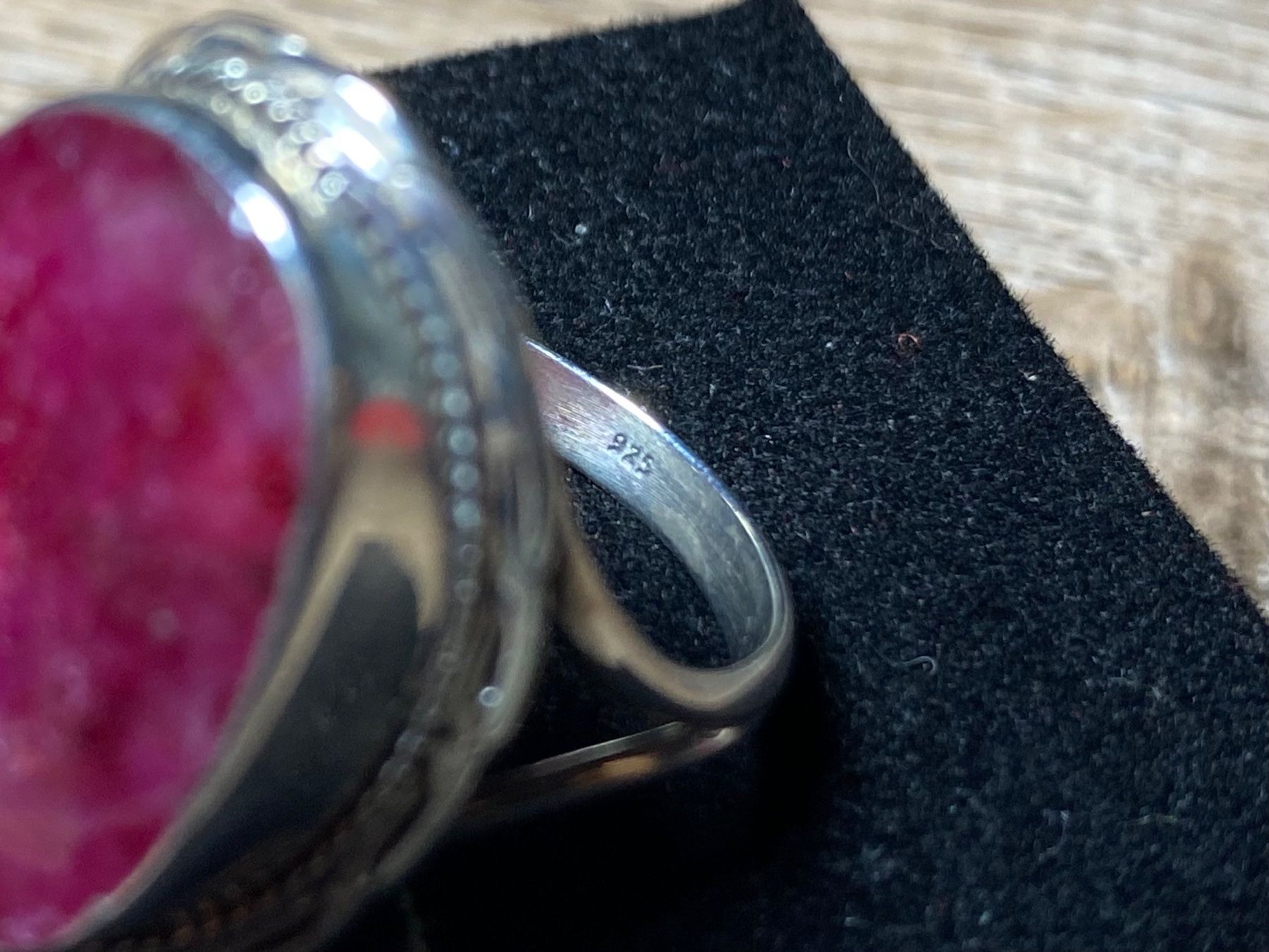 Ringe: orientalischer Silberring mit grossem natürlichem Rubin – Neu und originalverpackt aus Laax von Kiki_Kingdom3 4