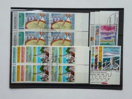 ZNr. 650 - 656 ET Stempel Block + Einzel